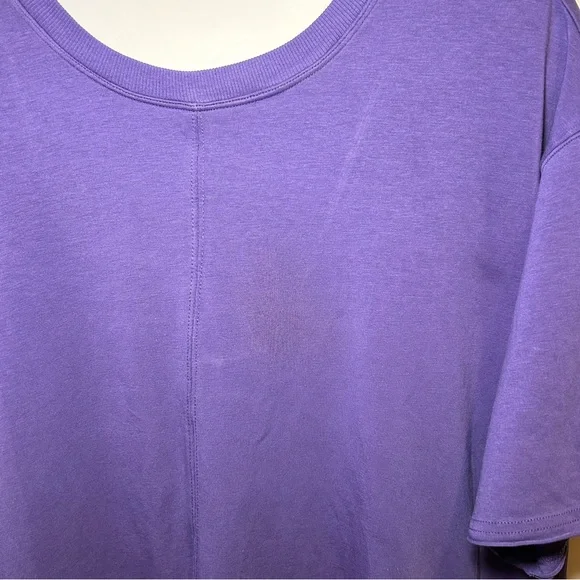 Free People Movement Hot Shot Tee Romper Purple Size Small - Picture 6 of 13